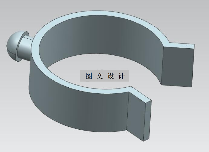 RT62-塑件49管卡注塑模具设计