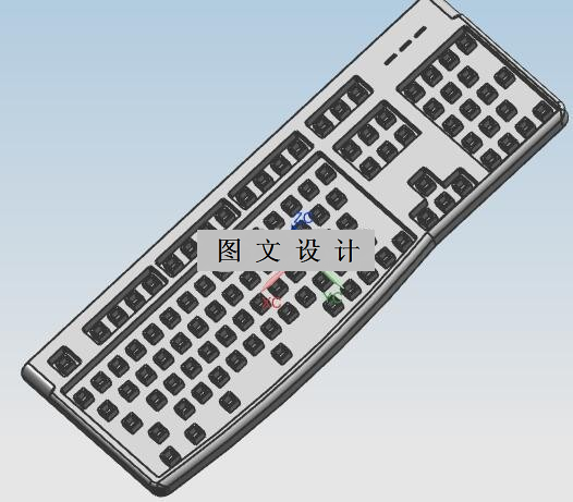 N2009-电脑键盘外壳注塑模设计【含UG三维图】