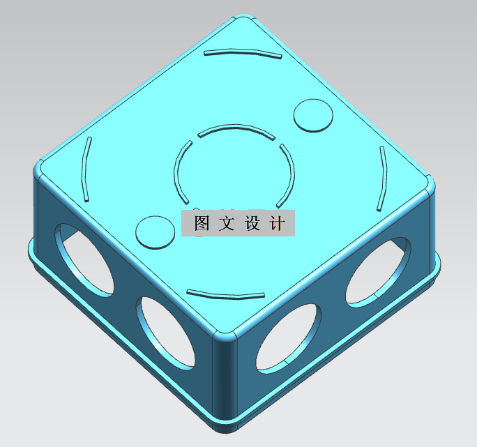 RT674-户外接线盒注塑模具设计【含UG三维图】