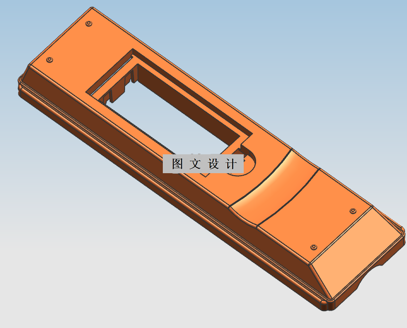 RT680-电视遥控器下盖注塑模具设计【含UG三维图】