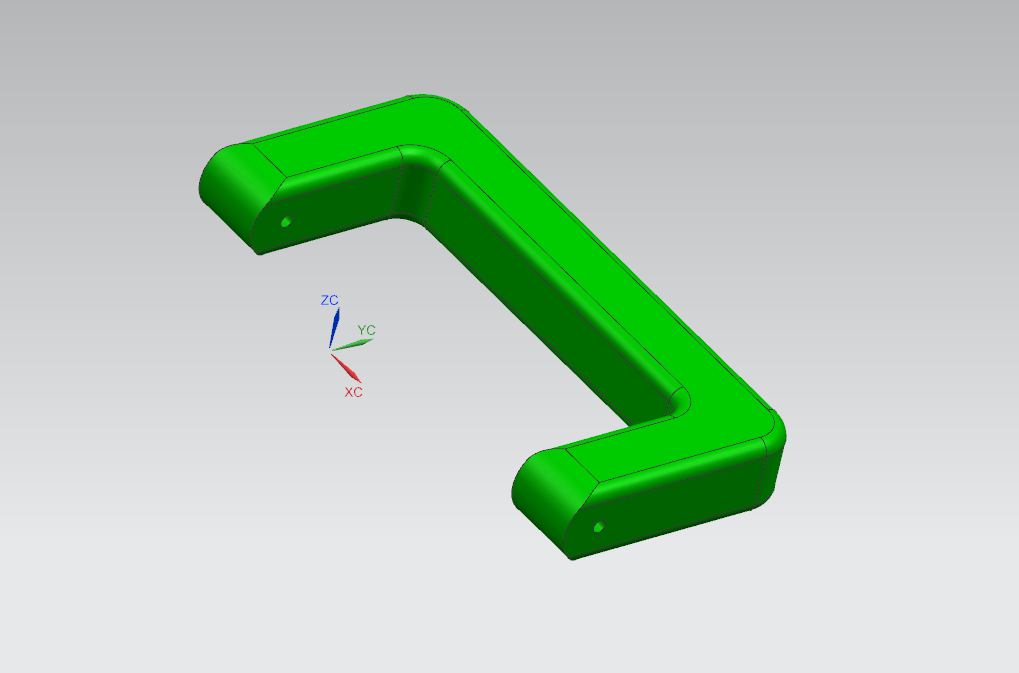 Z309-拉手注塑模具设计【含UG三维图及模流分析】