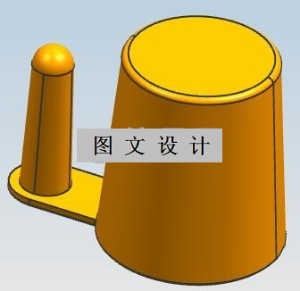 N2027-把手杯子漱口杯注塑模设计【含UG三维图】