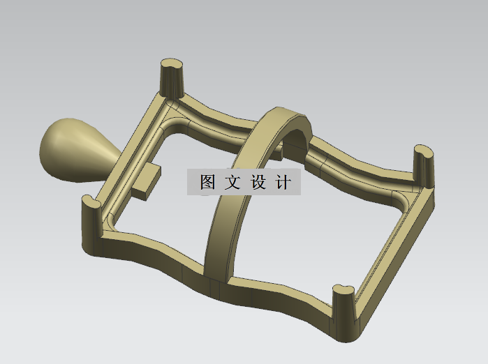 N2855-镶翡翠白金竹子的模具设计及注塑模拟【含UG三维图】