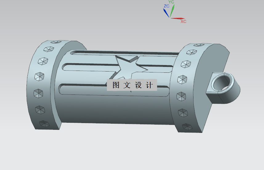N2855-仿多立克立柱银吊坠蜡模模具设计【含UG三维图】
