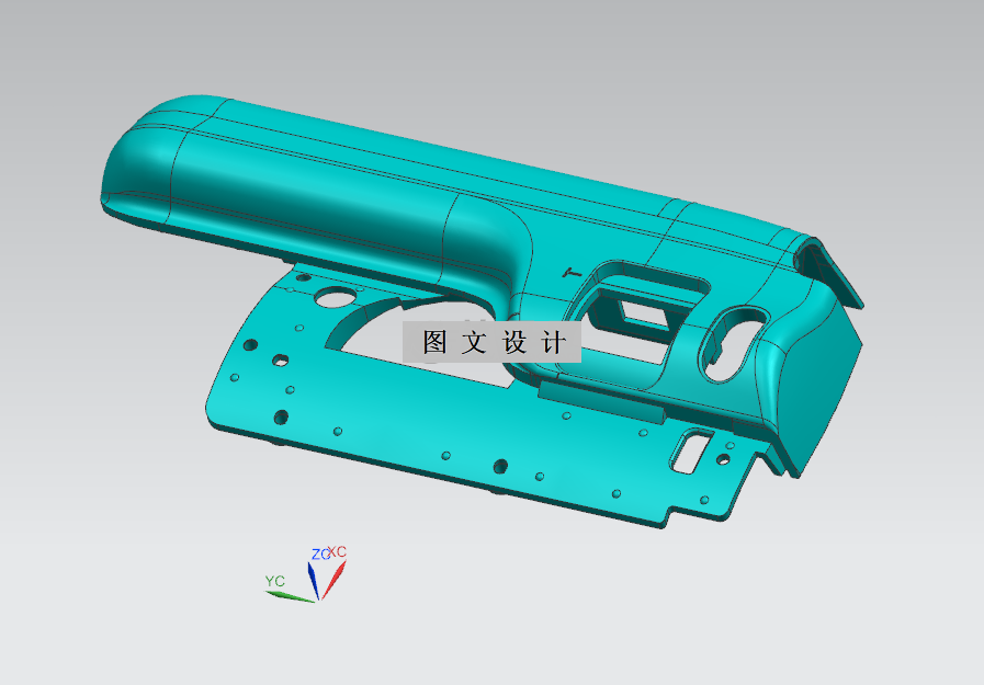 N2869-手把注塑模具设计【含UG三维图】