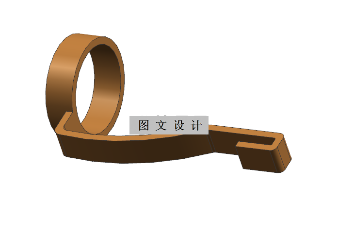 N2917-洗衣机排水管卡注塑模具设计【含UG三维图】