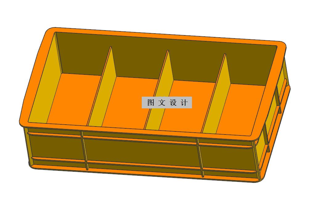 N2951-周转箱注塑模具设计【含UG三维图】