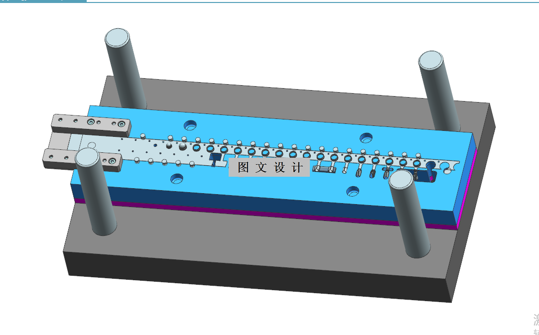 N3045-汽车电机用接头级进模具设计【含UG三维图】