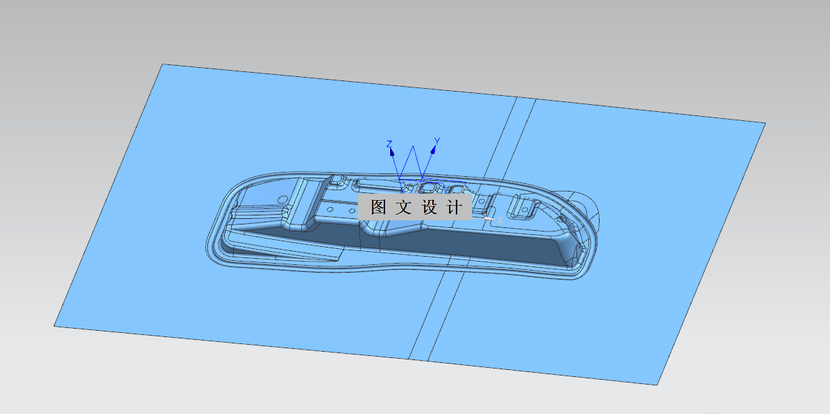 N3048-渝安C37前门铰链加强板拉延模具设计【含UG三维图】
