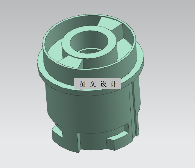 N3061-锁芯套注塑模具设计【含UG三维图】