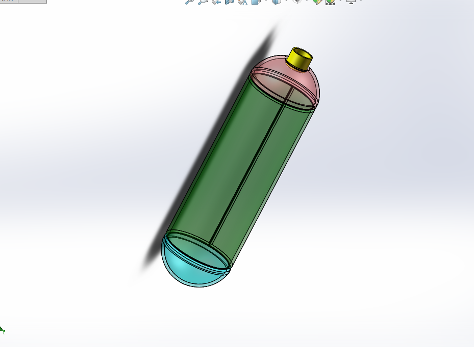 Z408-气瓶焊接工艺设计（14MPa）【含SW三维图】