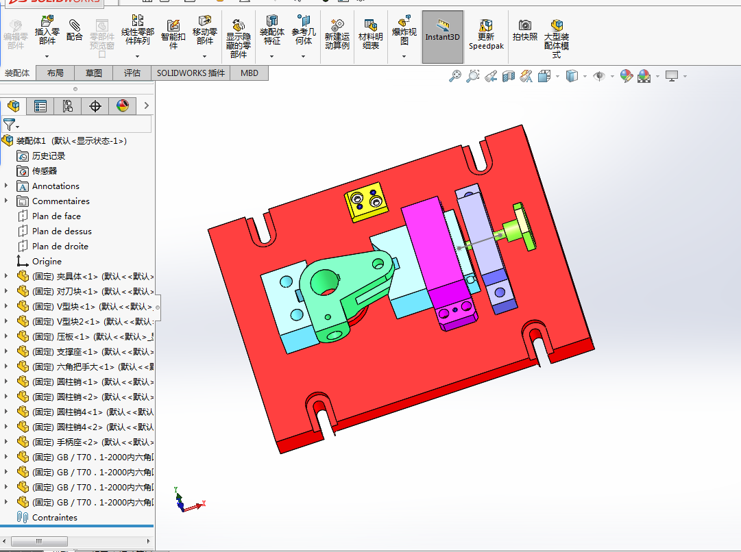 KS150B-手柄座[831015]工艺及铣端面夹具设计【含SW三维图】