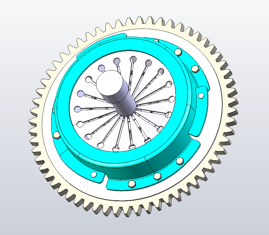 Z415-大众POLO2018款膜片弹簧离合器设计[含Catia三维图]