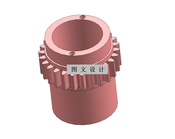 N2708-齿轮套注塑模具CAD及CAM【含UG三维图】