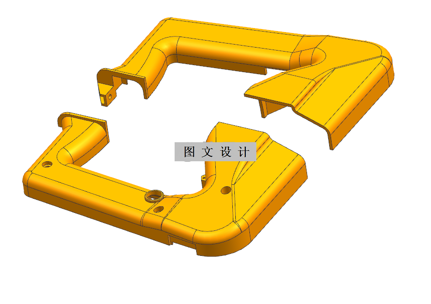 N2729-曲线锯手柄模具设计【含UG三维图】