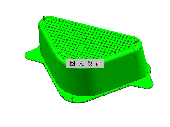 N2732-基于UG沥水篮制品结构及模具设计【含UG三维图】