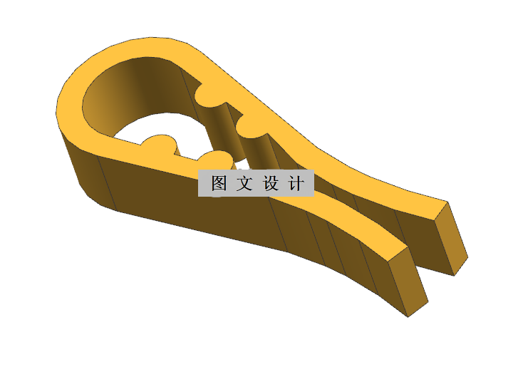 N2734-衬衫夹扣注塑模具设计【含UG三维图】