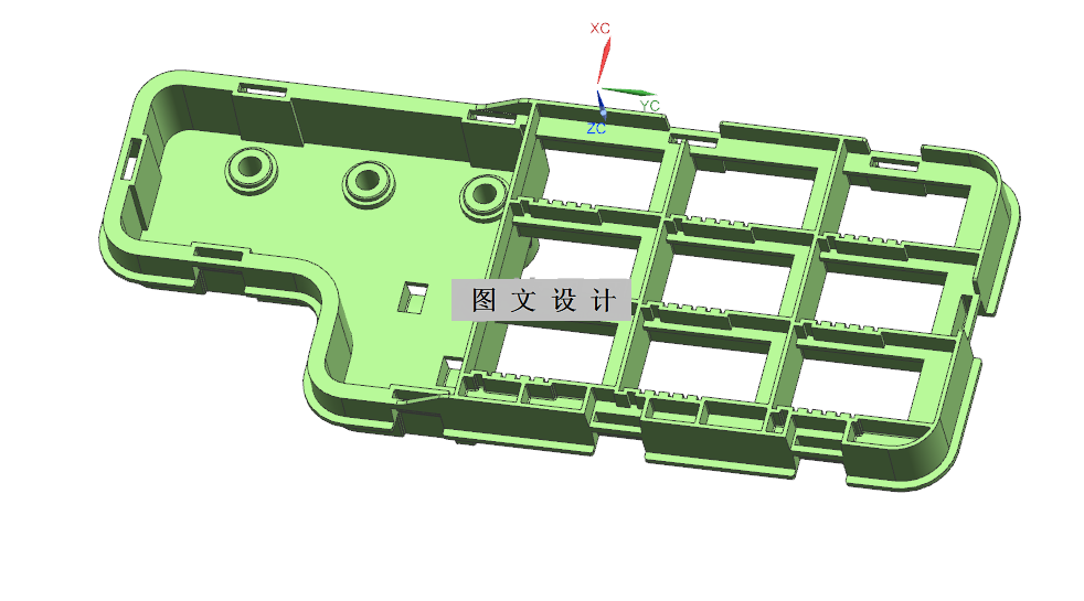 N2746-重汽NG17防火墙盒支架的快速注塑模设计【含UG三维图】