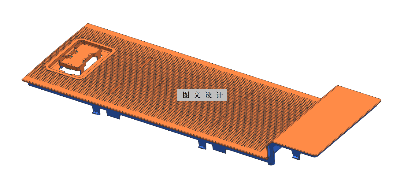 N2747-冰箱出风板注塑工艺及模具设计【含UG三维图】