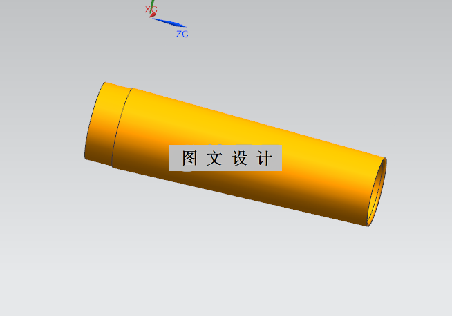 N2785-大长径粉笔套注塑模具设计【含UG三维图】
