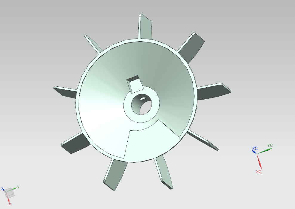 Z333-风扇叶的注塑工艺及模具设计【含UG三维图】