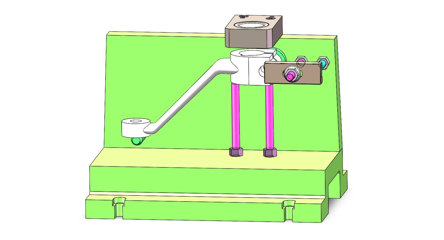 C25116-转向臂加工工艺及钻扩27孔夹具设计【含SW三维图】