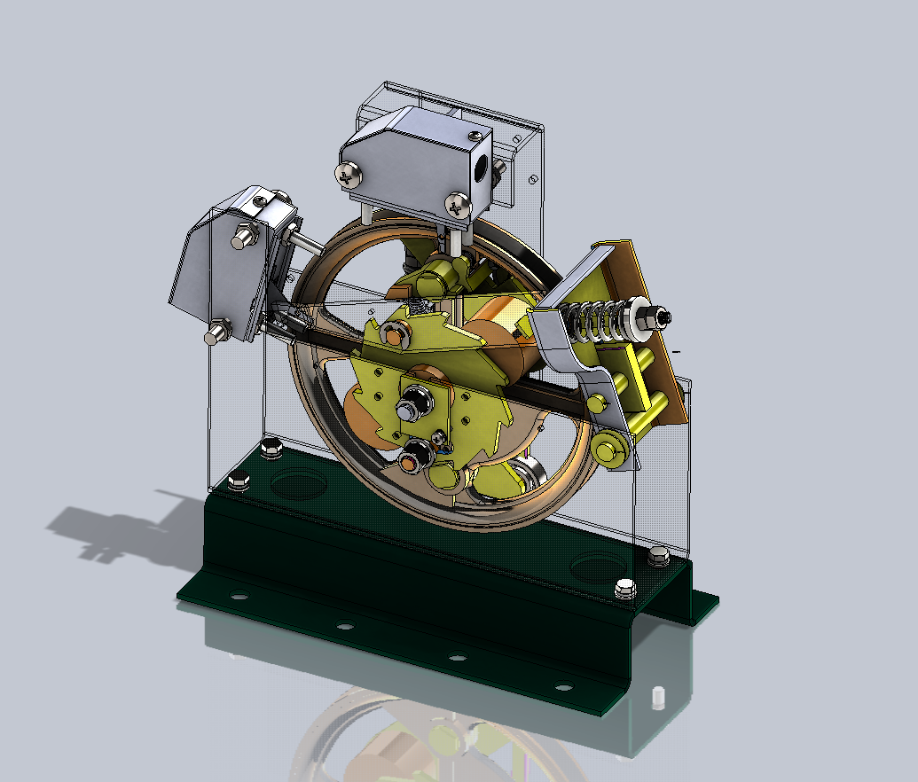 Z597-电梯限速器设计【含SW三维图】