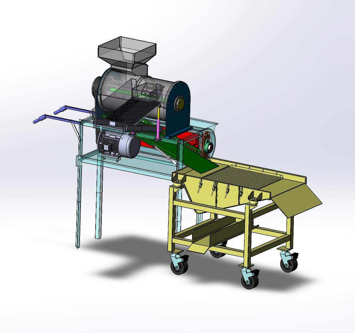 Z1072-玉米脱粒机设计【含SW三维图】