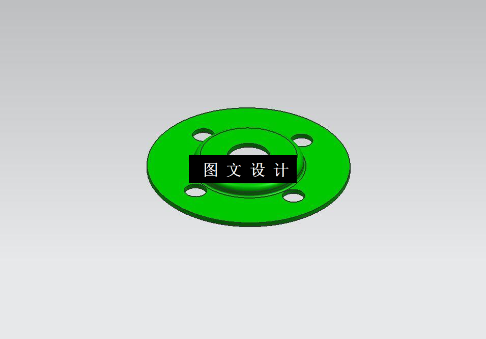 N3478-法兰盖拉伸、落料冲孔、翻孔翻边冲压模具设计【含UG三维图】