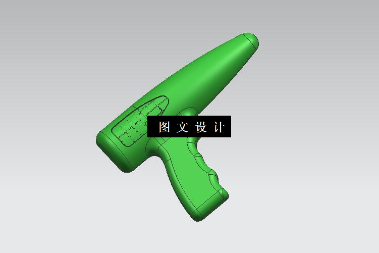 N3521-绕线转注射塑料模具设计【类似玩具手枪】【含UG三维图】