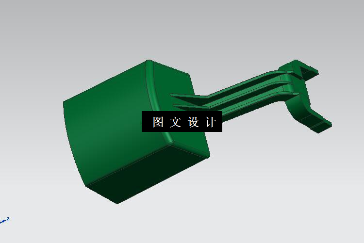 N3535-洁具b模型组件注塑模具设计【含UG三维图】