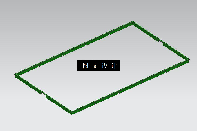 N3536-天窗框注塑塑料模具设计【含UG三维图】