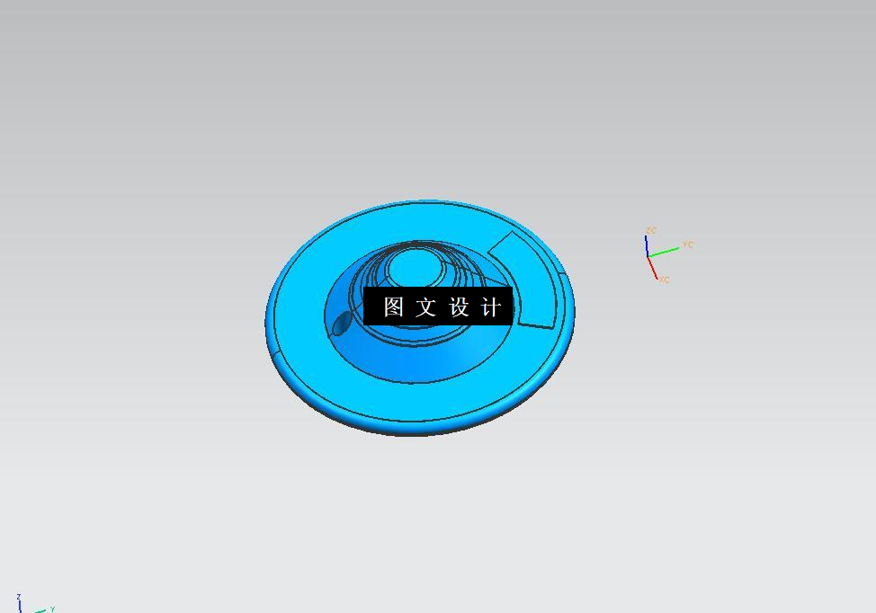 N3600-阻尼盘塑料模具设计【含UG三维图】