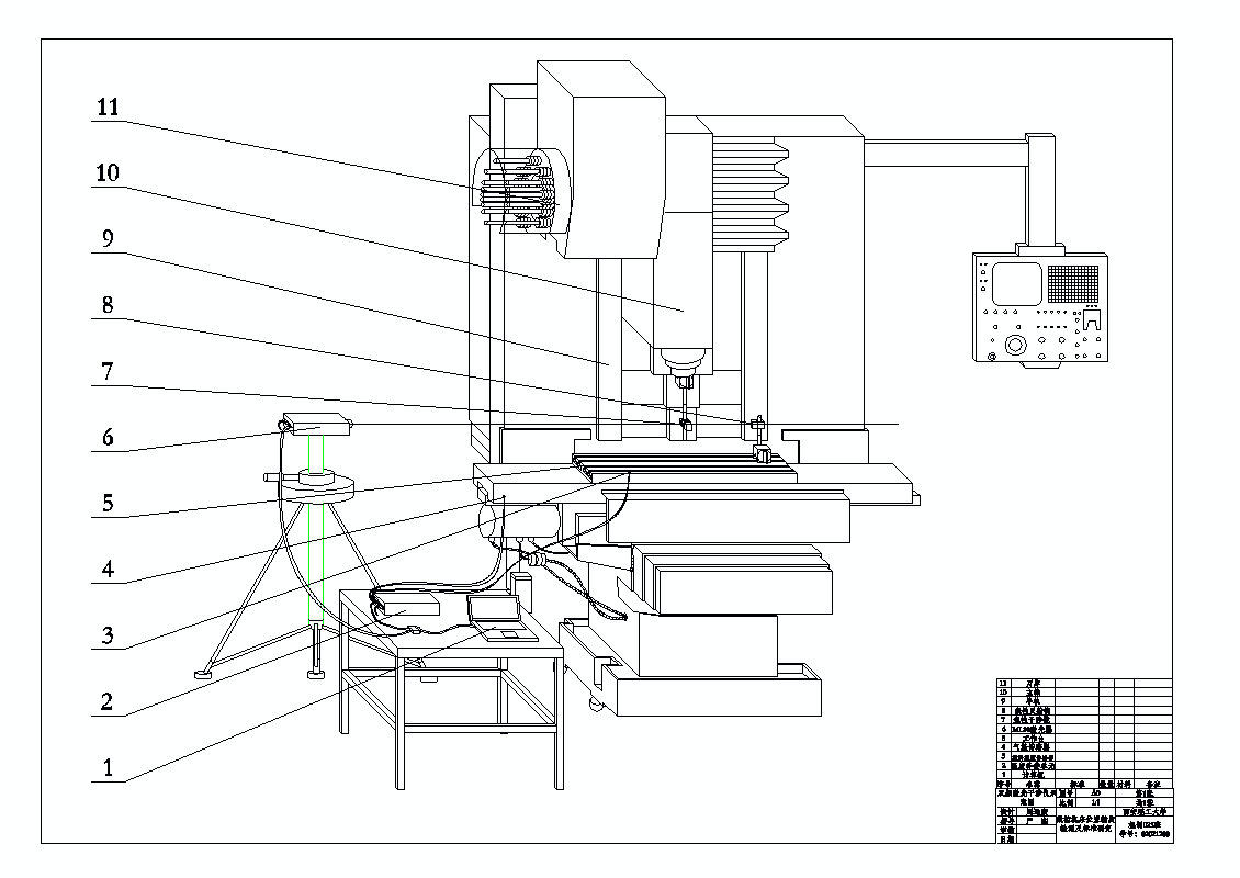 N3700-数控机床位置精度的检测及标准设计