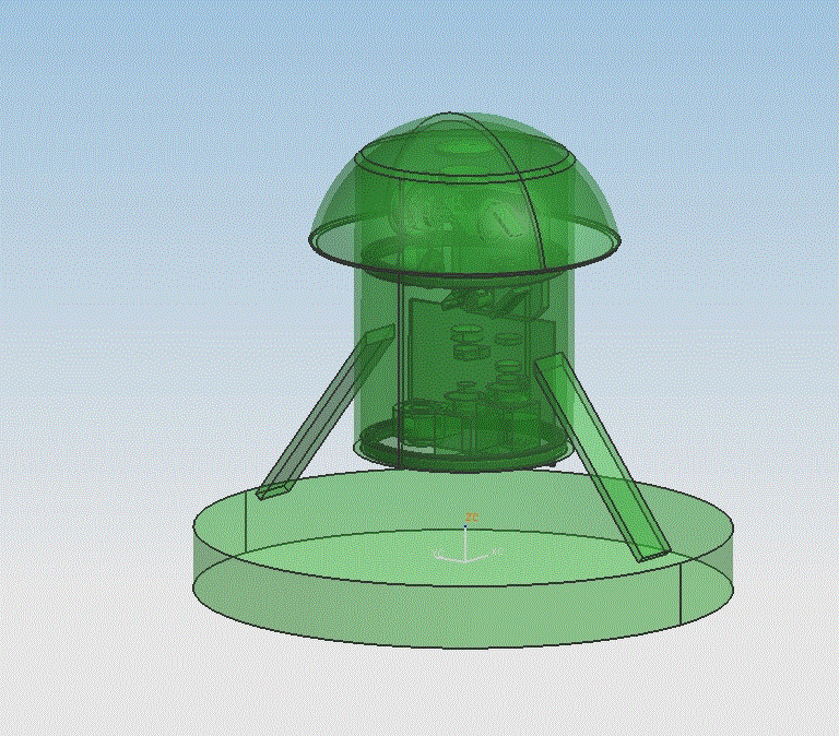 N3715-滚仰式位标器结构设计【含三维图】