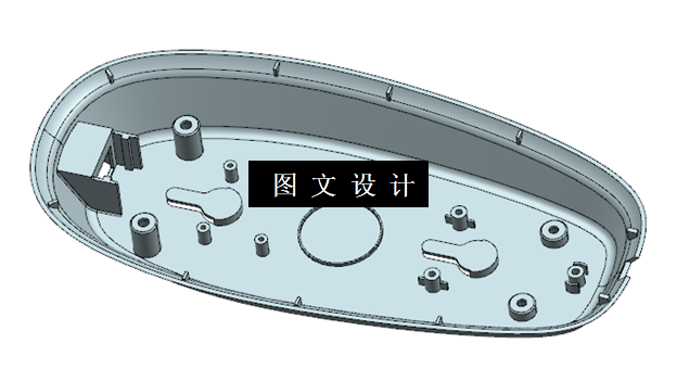 N3718-电话底座塑料模具设计