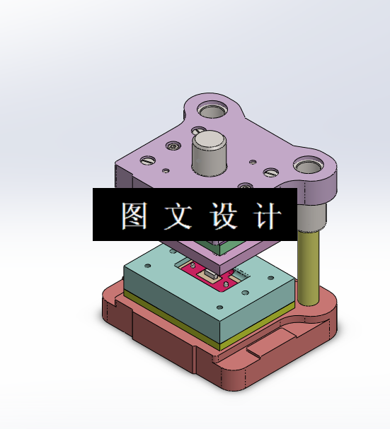 KF106-门锁板复合模设计【含SW三维图】