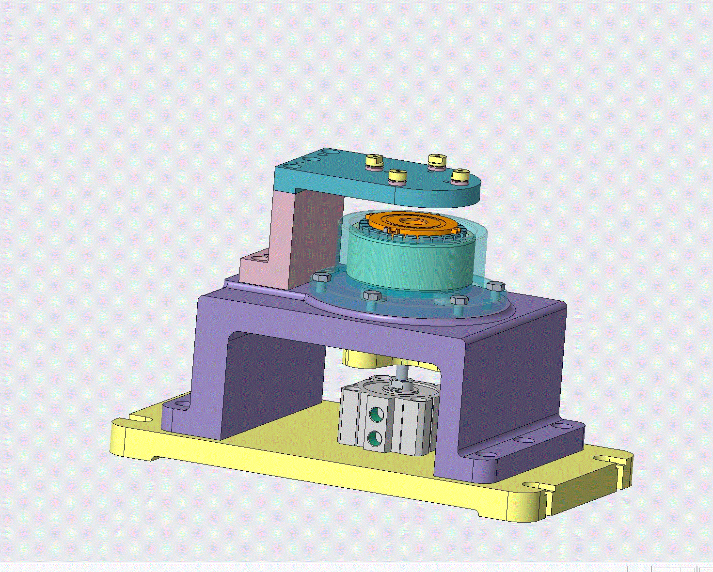Z1695-电机座的加工工艺及夹具设计【含Creo三维图】