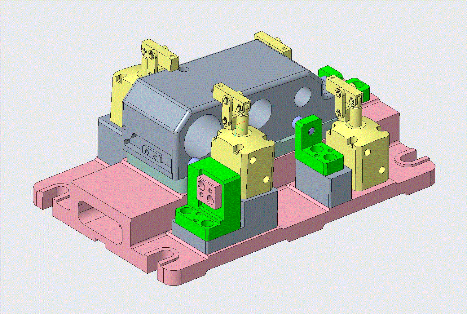 N3161-某型号车床后支架左侧端面铣削加工夹具设计【含Creo三维图】