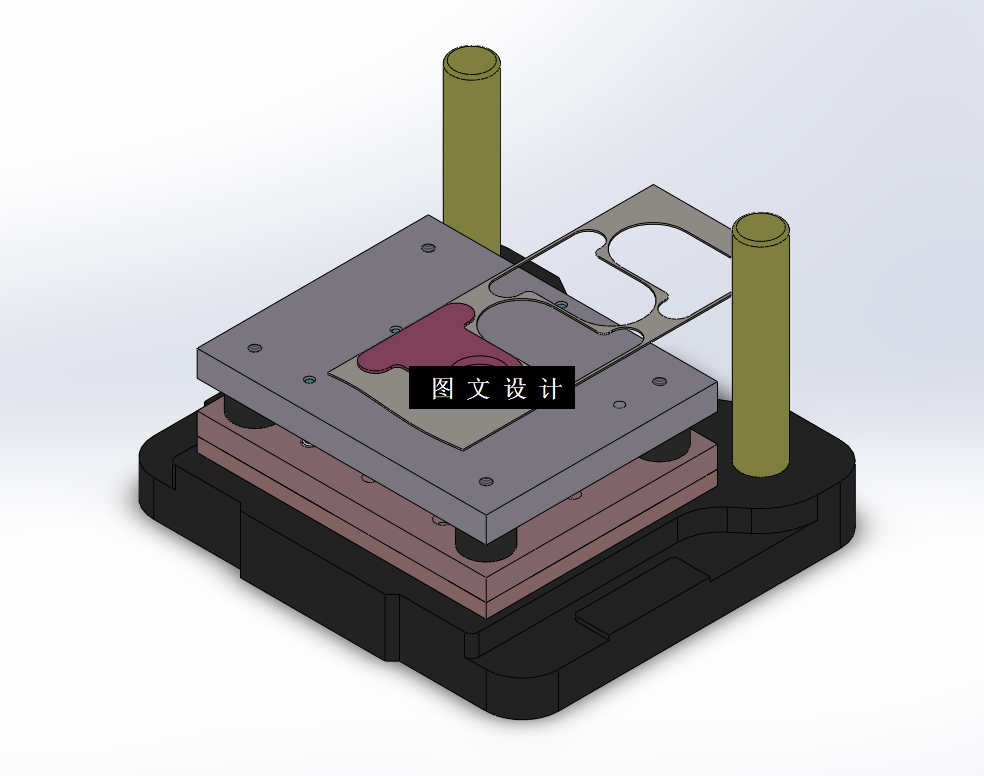 KF159-连接底座复合模设计【含SW三维图】