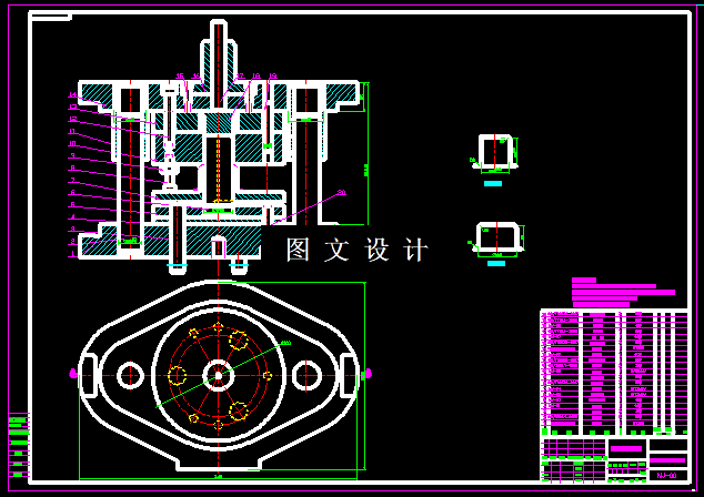 KF164-弹簧座二次拉深模设计