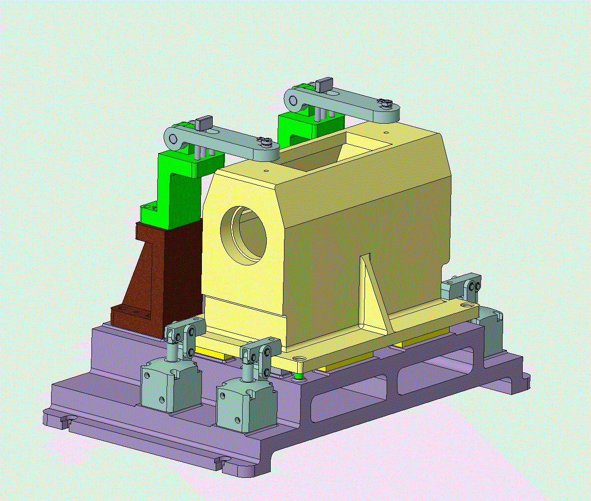 N3163-车床主轴箱机械加工工艺及钻孔夹具设计【含Creo三维图】