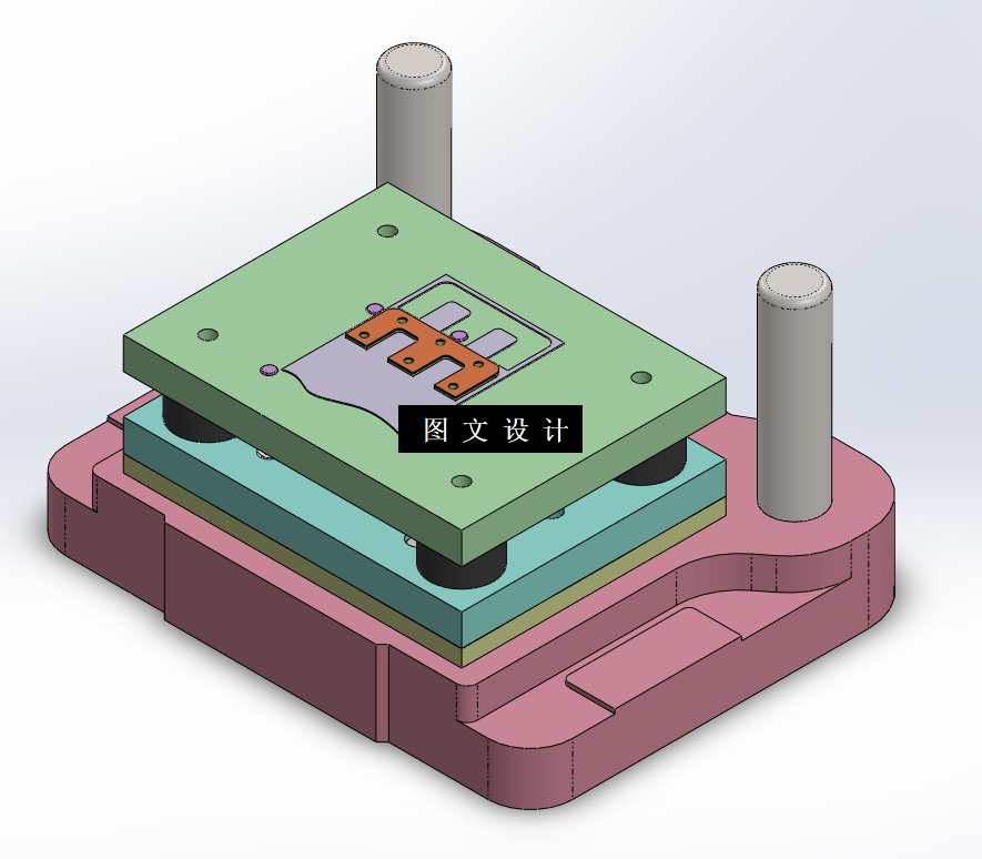KF183-接线片冲压模具设计【含SW三维图】