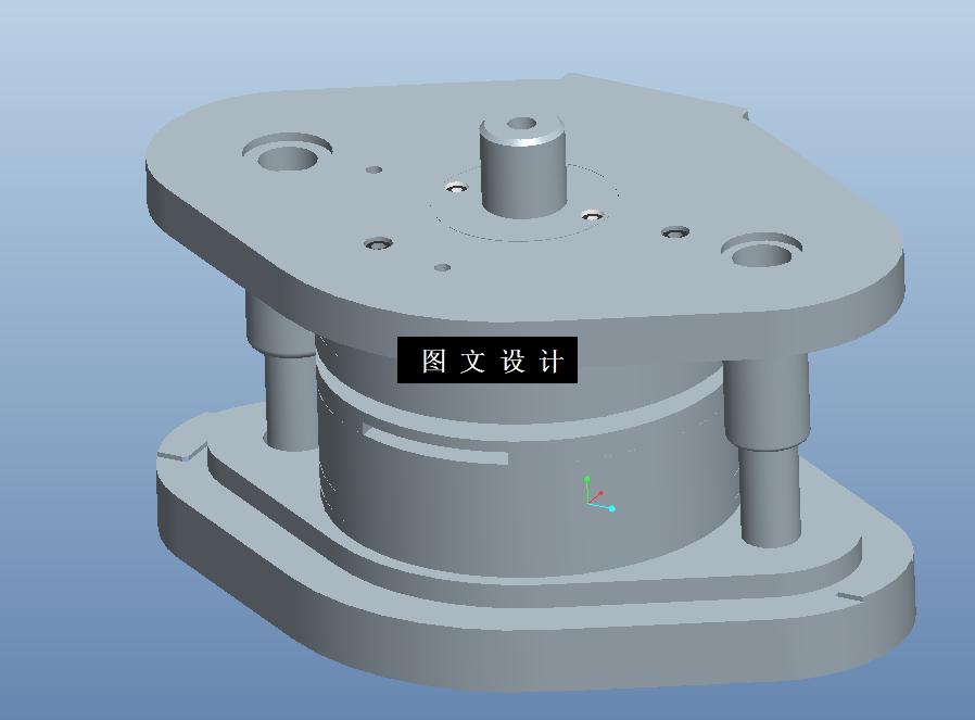 KF232-端盖冲压复合模设计【含Proe三维图】