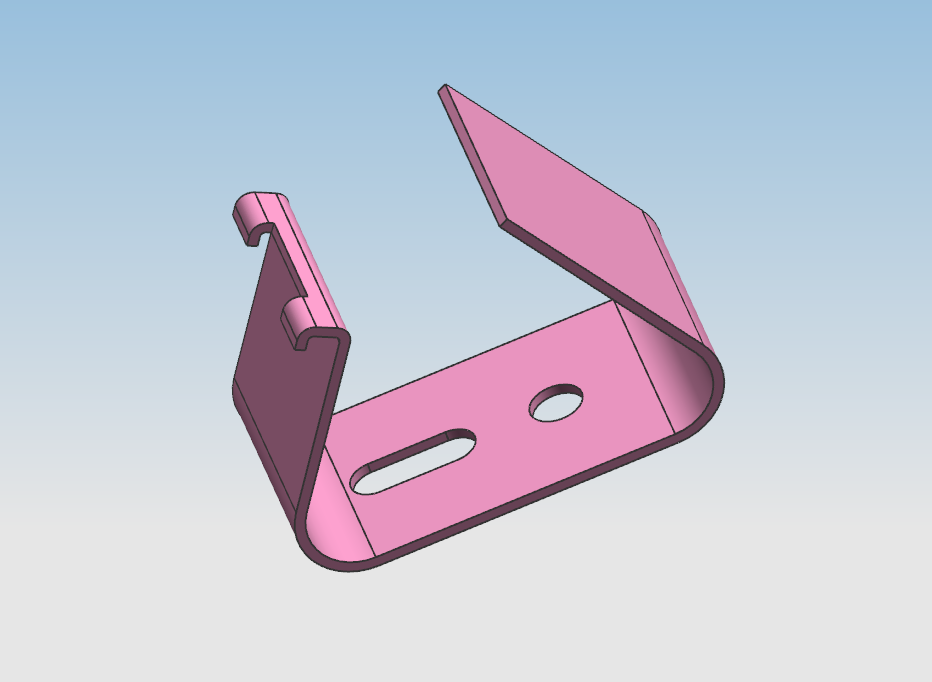 Z684-手机支架冲压模具设计【含UG三维图】