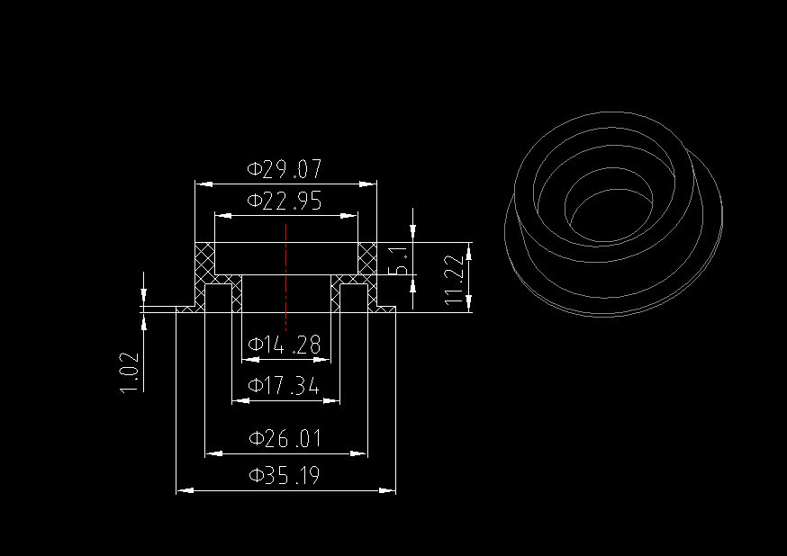 Z689-弹簧上座注塑模具设计