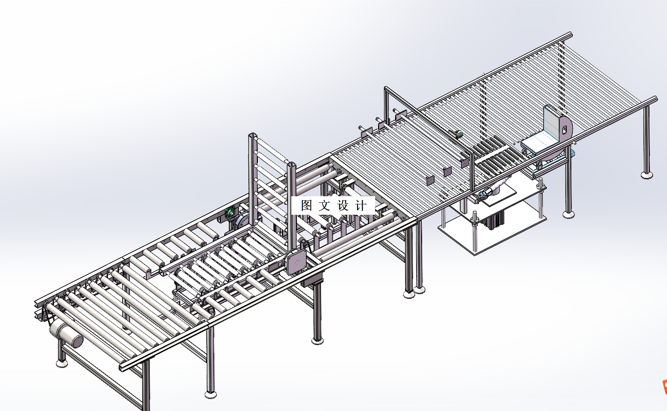 N3215-基于PLC控制的直列式加工自动线设计【含SW三维图】