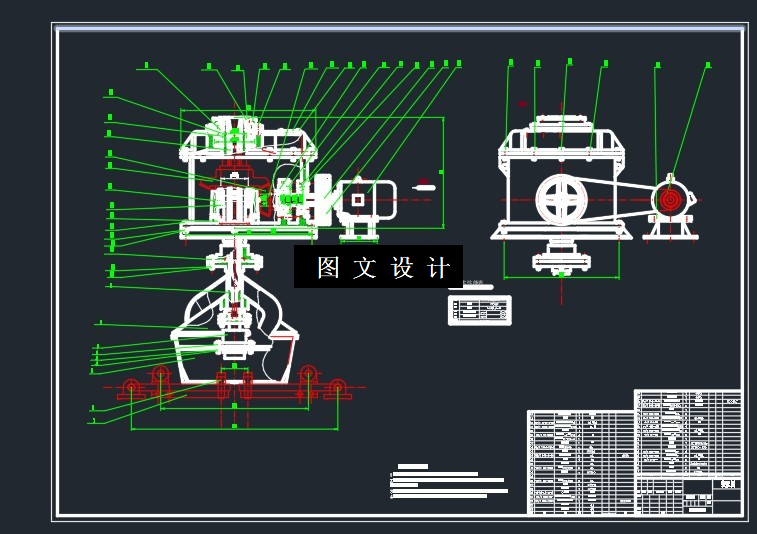 N3778-线材卷取机设计