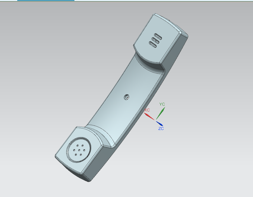Z718-电话机手柄下盖注塑模具设计【含UG三维图】