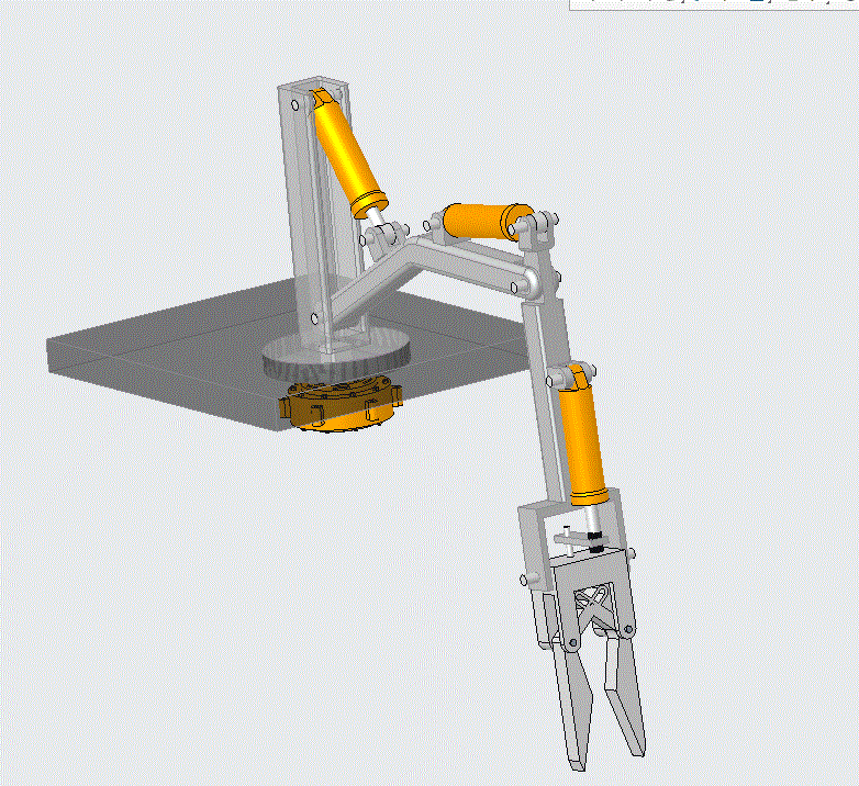 Z737-校园垃圾拾捡机器人捡拾机构设计【含Proe三维图】